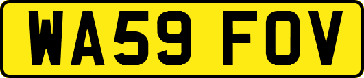 WA59FOV