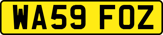 WA59FOZ