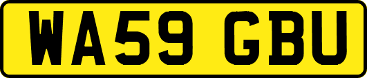 WA59GBU