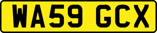 WA59GCX