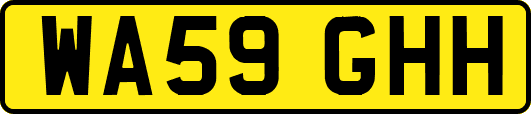 WA59GHH