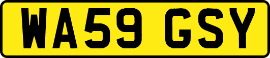 WA59GSY