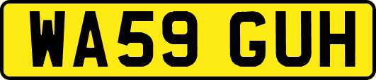WA59GUH