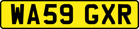 WA59GXR