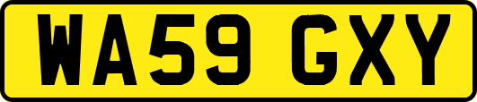 WA59GXY