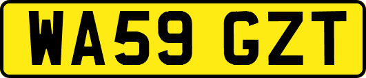 WA59GZT
