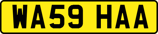 WA59HAA