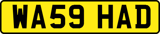 WA59HAD