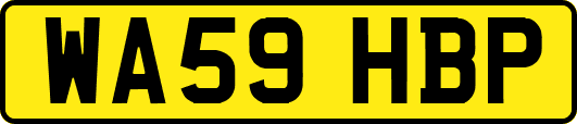 WA59HBP