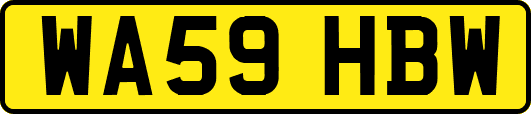 WA59HBW