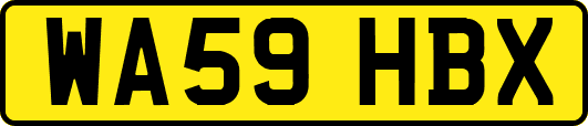 WA59HBX