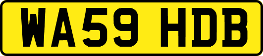 WA59HDB