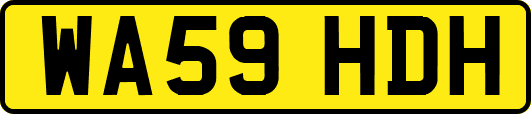 WA59HDH