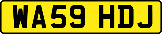 WA59HDJ
