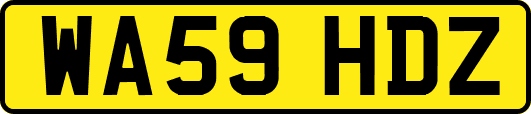WA59HDZ