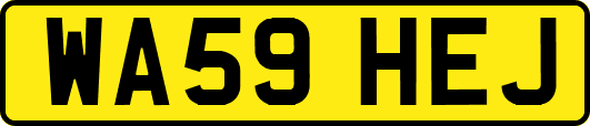 WA59HEJ