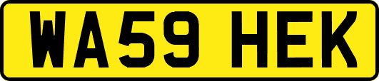 WA59HEK