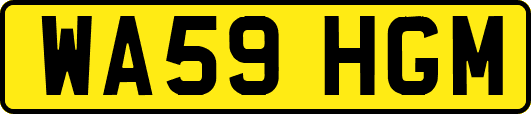 WA59HGM