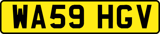 WA59HGV