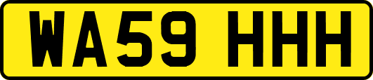 WA59HHH
