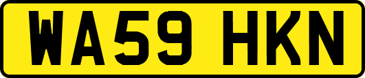 WA59HKN