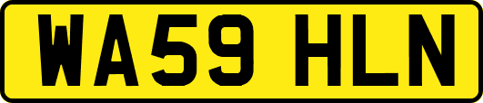 WA59HLN