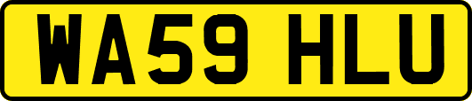 WA59HLU