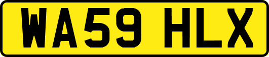 WA59HLX