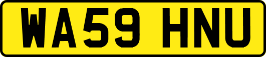 WA59HNU
