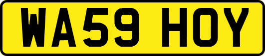 WA59HOY