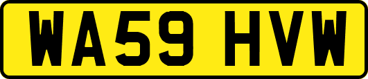 WA59HVW