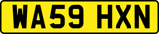 WA59HXN