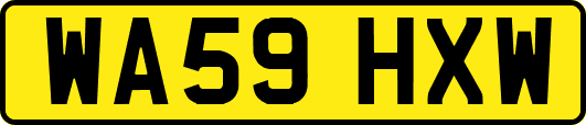 WA59HXW