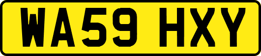 WA59HXY