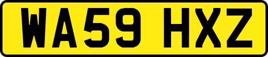 WA59HXZ