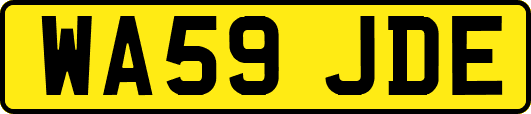 WA59JDE