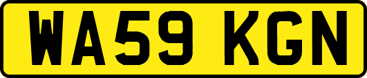 WA59KGN