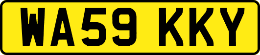 WA59KKY