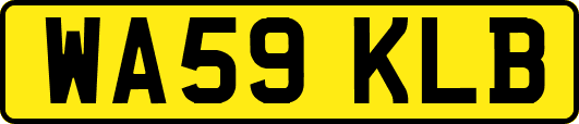 WA59KLB