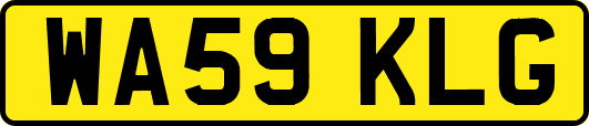 WA59KLG