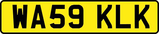 WA59KLK
