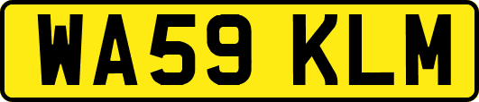WA59KLM