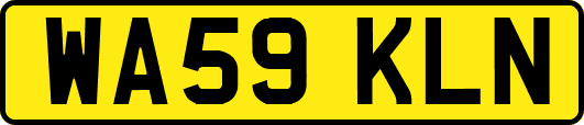 WA59KLN