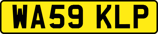 WA59KLP