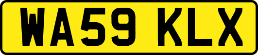 WA59KLX
