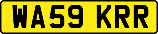 WA59KRR