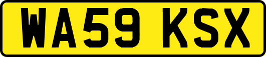 WA59KSX