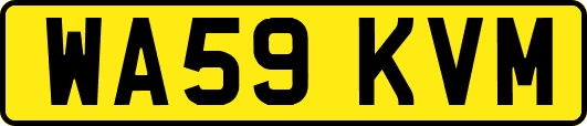 WA59KVM