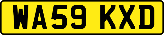 WA59KXD