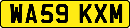 WA59KXM